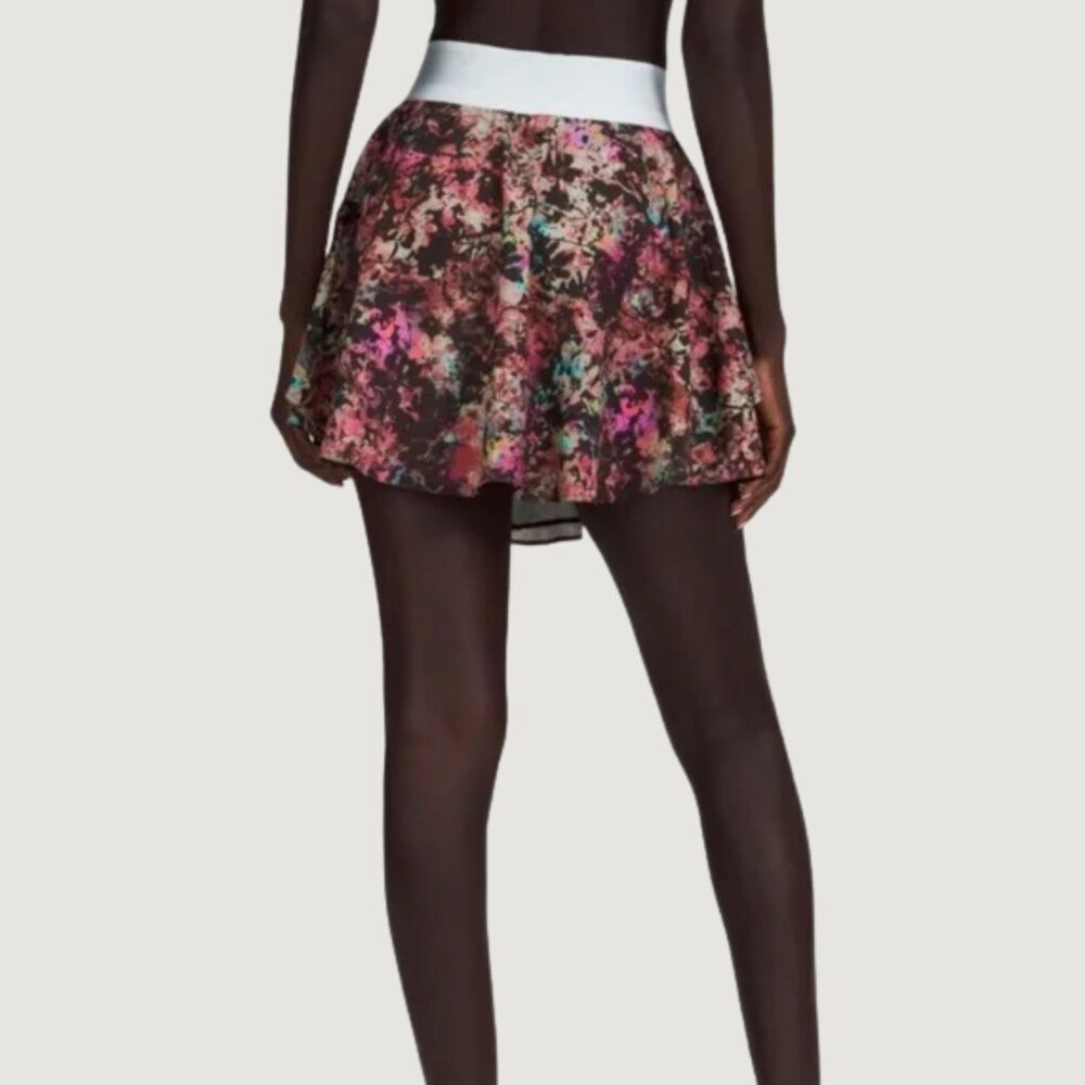 Lululemon Court Rival High-Rise Skirt – Stencil Blossom Red Multi – Size 6 - Picture 8 of 9